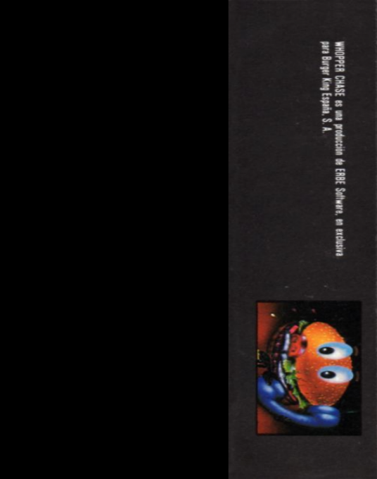 Whopper Chase — box-2D-back (WOR)