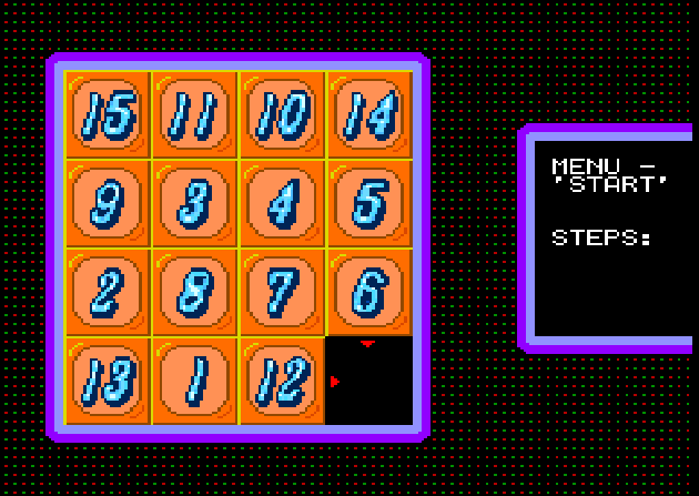 Fifteen Puzzle — ss (WOR)