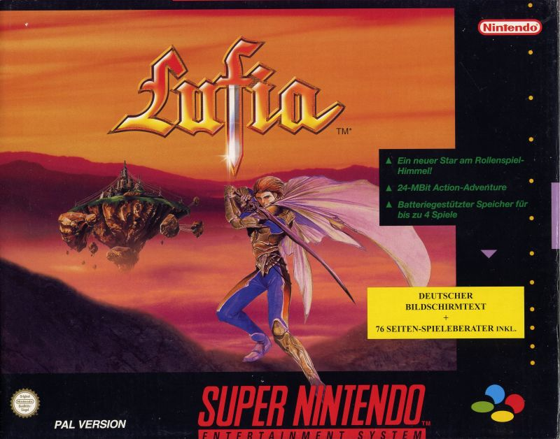 Lufia 2 - Rise Of The Sinistrals — box-scan (EU)