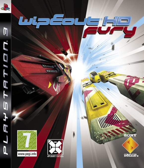 Wipeout HD Fury box art