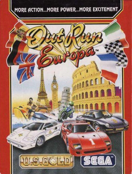 Out Run Europa box art