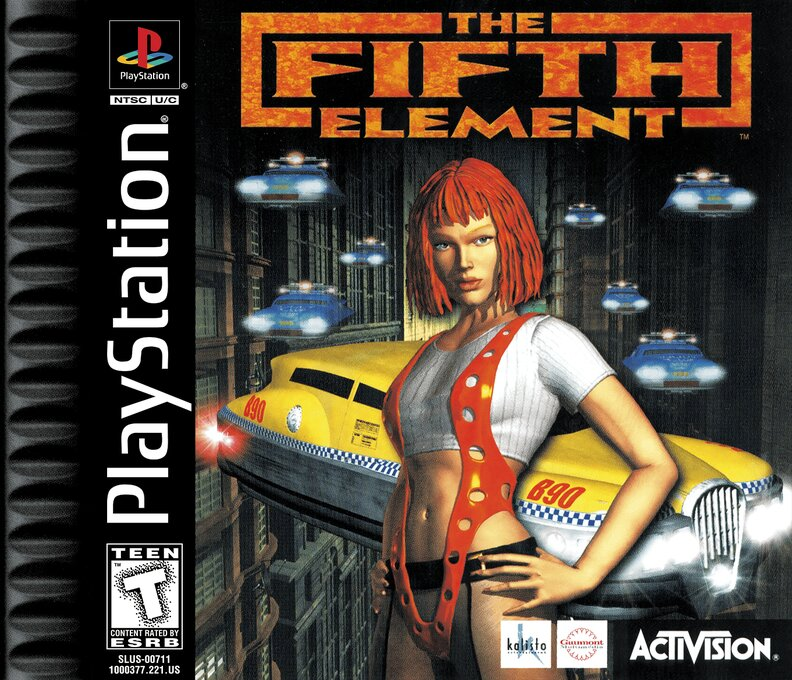 Fifth Element, The box art