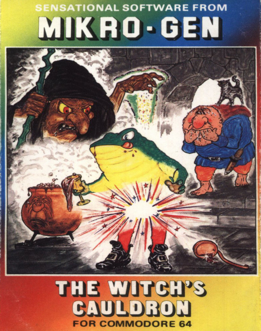 Witch's Cauldron, The box art