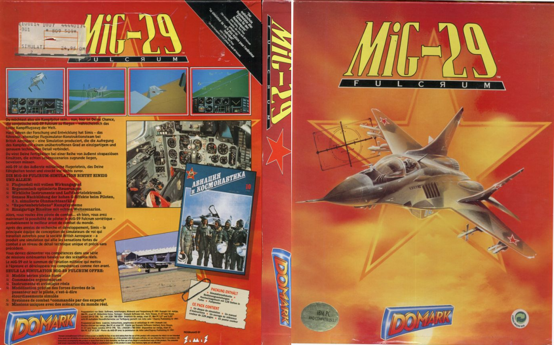 Mig-29 Fulcrum — box-texture (EU)