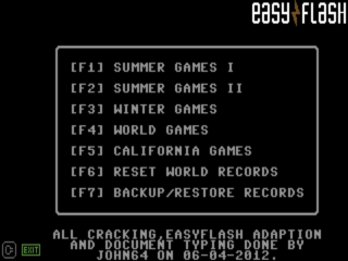 Epyx Games Series Collection — ss (WOR)