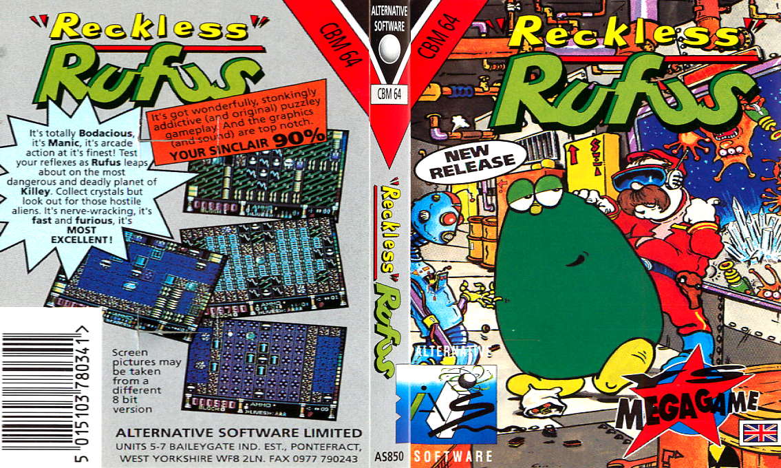 Reckless Rufus — box-texture (EU)