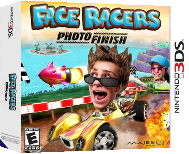 Face Racers - Photo Finish — box-3D (US)