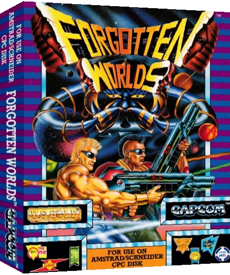 Forgotten Worlds — box-3D (EU)