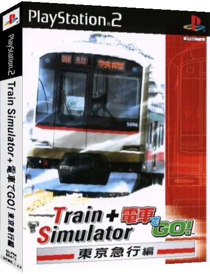 Train Simulator + Densha de Go! Tokyo Kyuukou-hen — box-3D (JP)