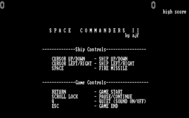 Space Commanders II box art