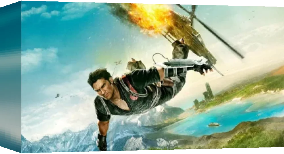 Just Cause 2 — box-3D (JP)