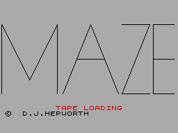 Maze — sstitle (WOR)