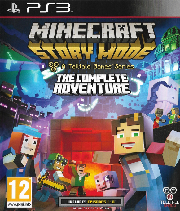 Minecraft - Story Mode - A Telltale Games Series - The Complete Adventure — box-2D (EU)