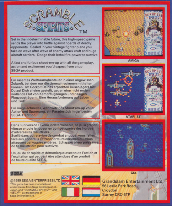 Scramble Spirits — box-2D-back (EU)