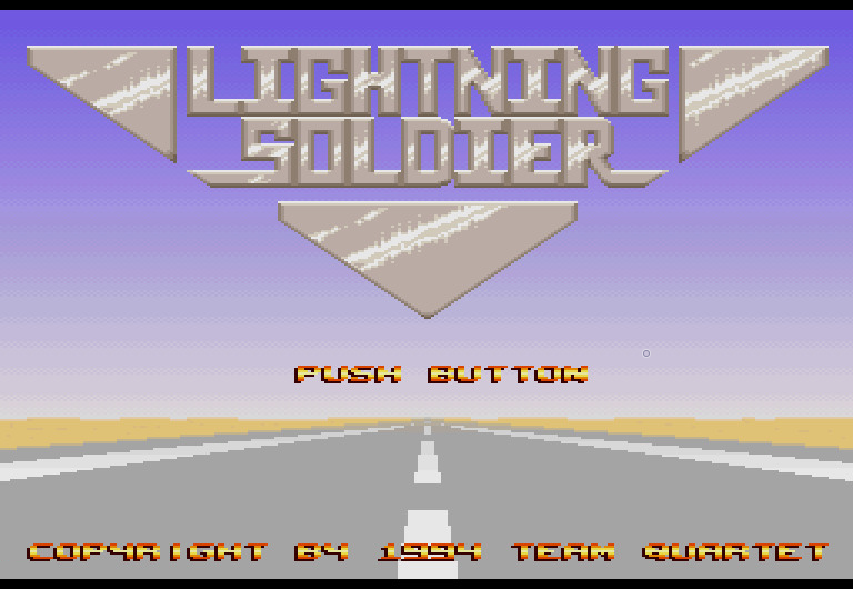 Lightning Soldier — sstitle (JP)