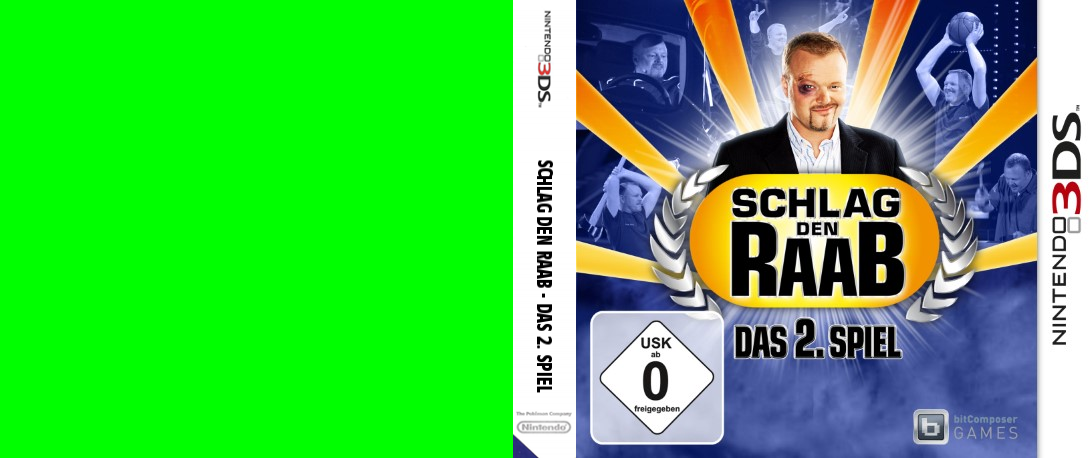 Schlag Den Raab - Das 2. Spiel — box-texture (DE)