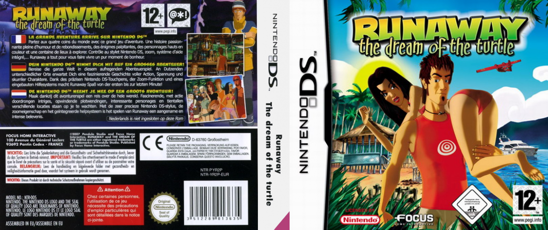 Runaway - The Dream of the Turtle — box-texture (EU)