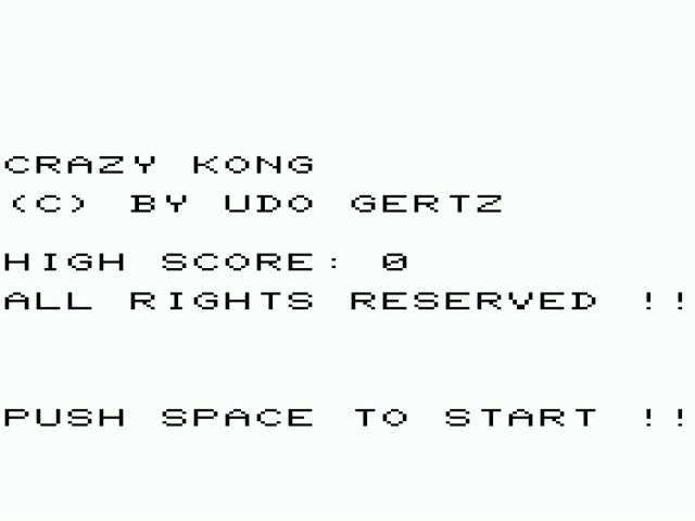 Crazy Kong — sstitle (WOR)