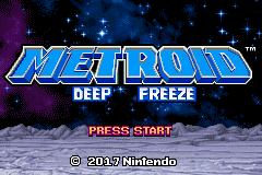 Metroid Zero Mission - Deep Freeze — sstitle (WOR)