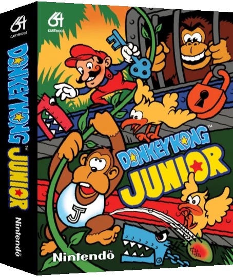 Donkey Kong Junior — box-3D (WOR)