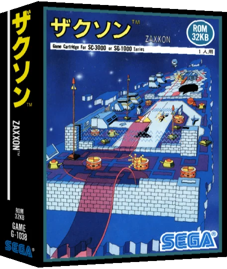 Zaxxon — box-3D (JP)
