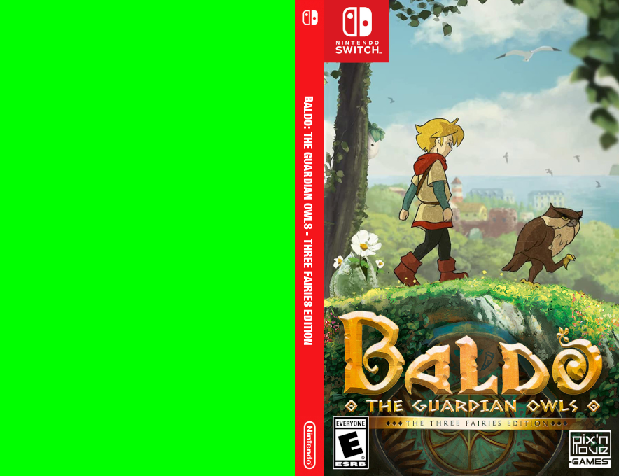 Baldo - The Guardian Owls - Three Fairies Edition — box-texture (US)