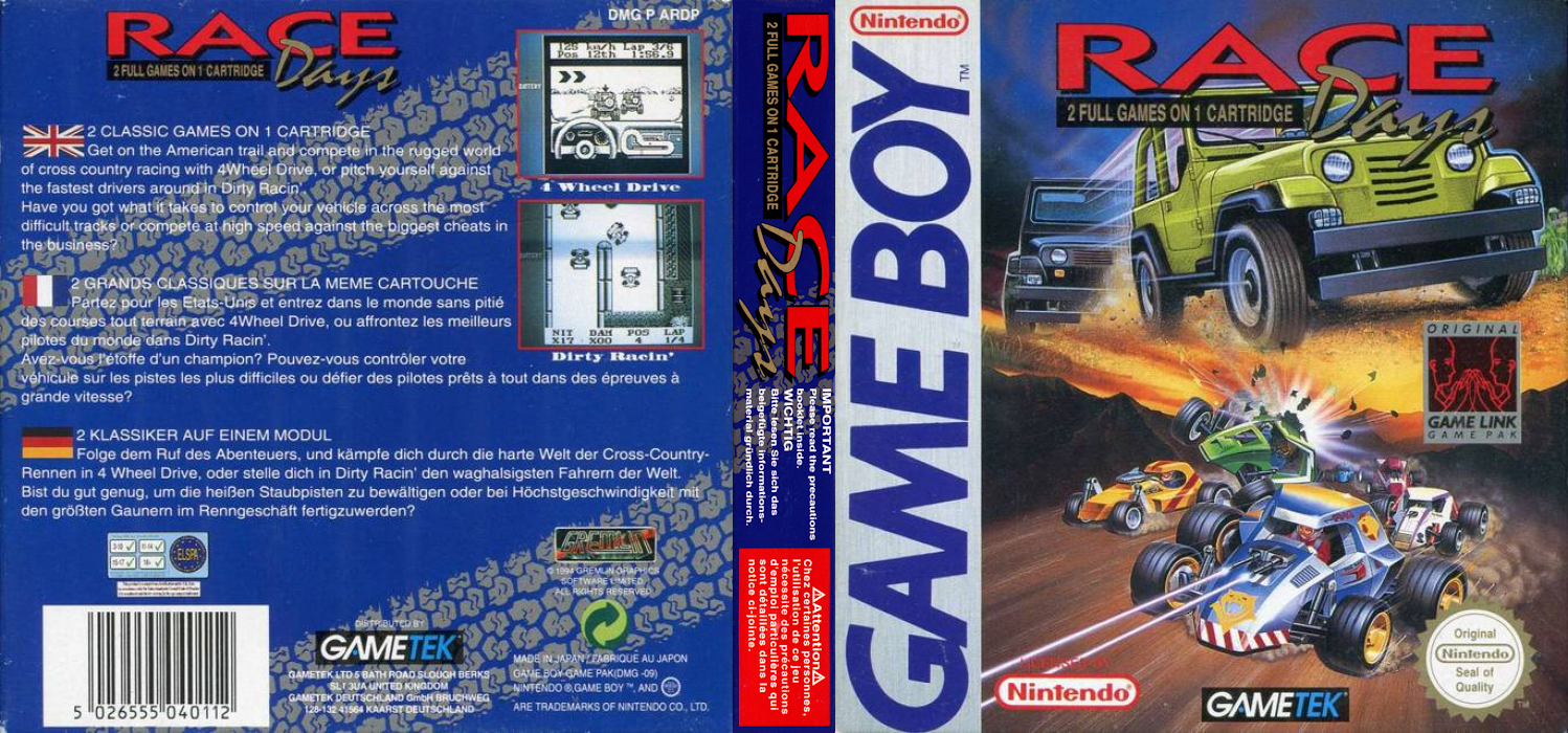 Race Days — box-texture (EU)