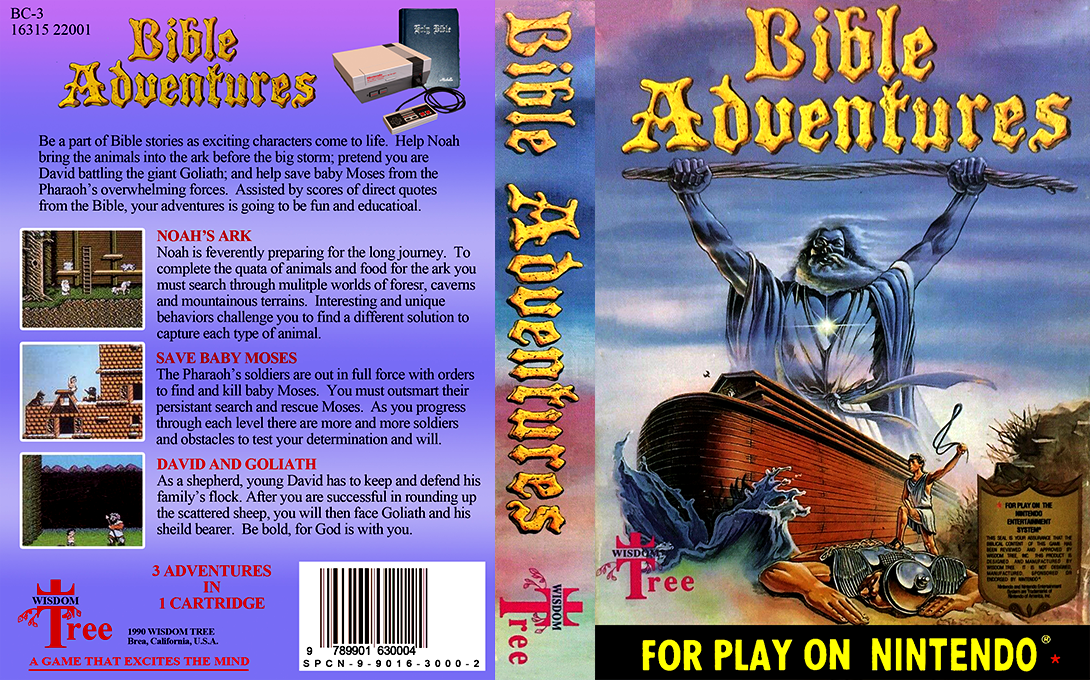 Bible Adventures — box-texture (US)