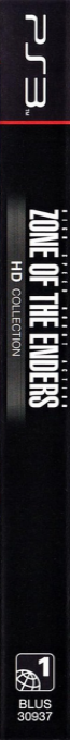 Zone of the Enders HD Collection — box-2D-side (CA)