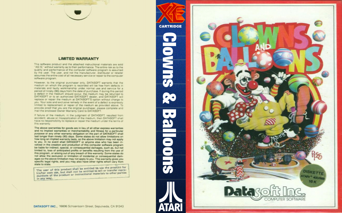 Clowns And Balloons — box-texture (US)
