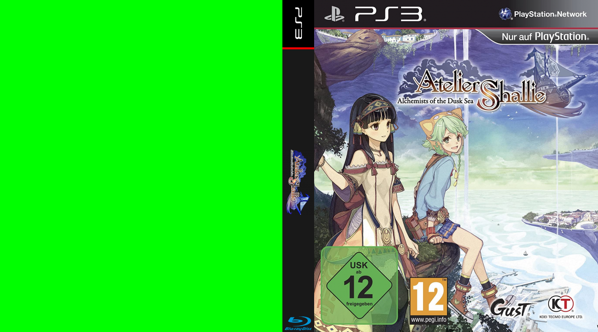 Atelier Shallie - Alchemists of the Dusk Sea — box-texture (DE)