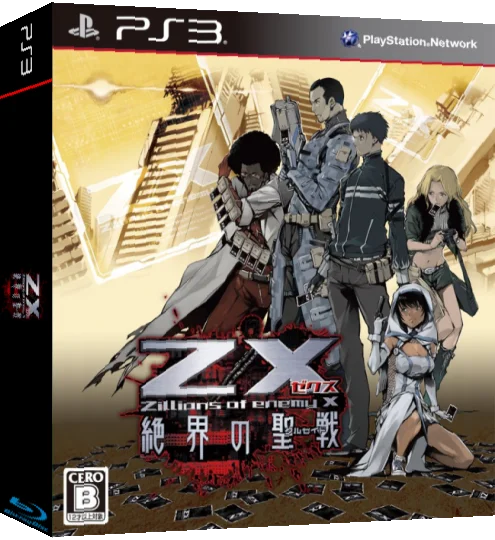 Z-X - Zekkai no Crusade — box-3D (JP)