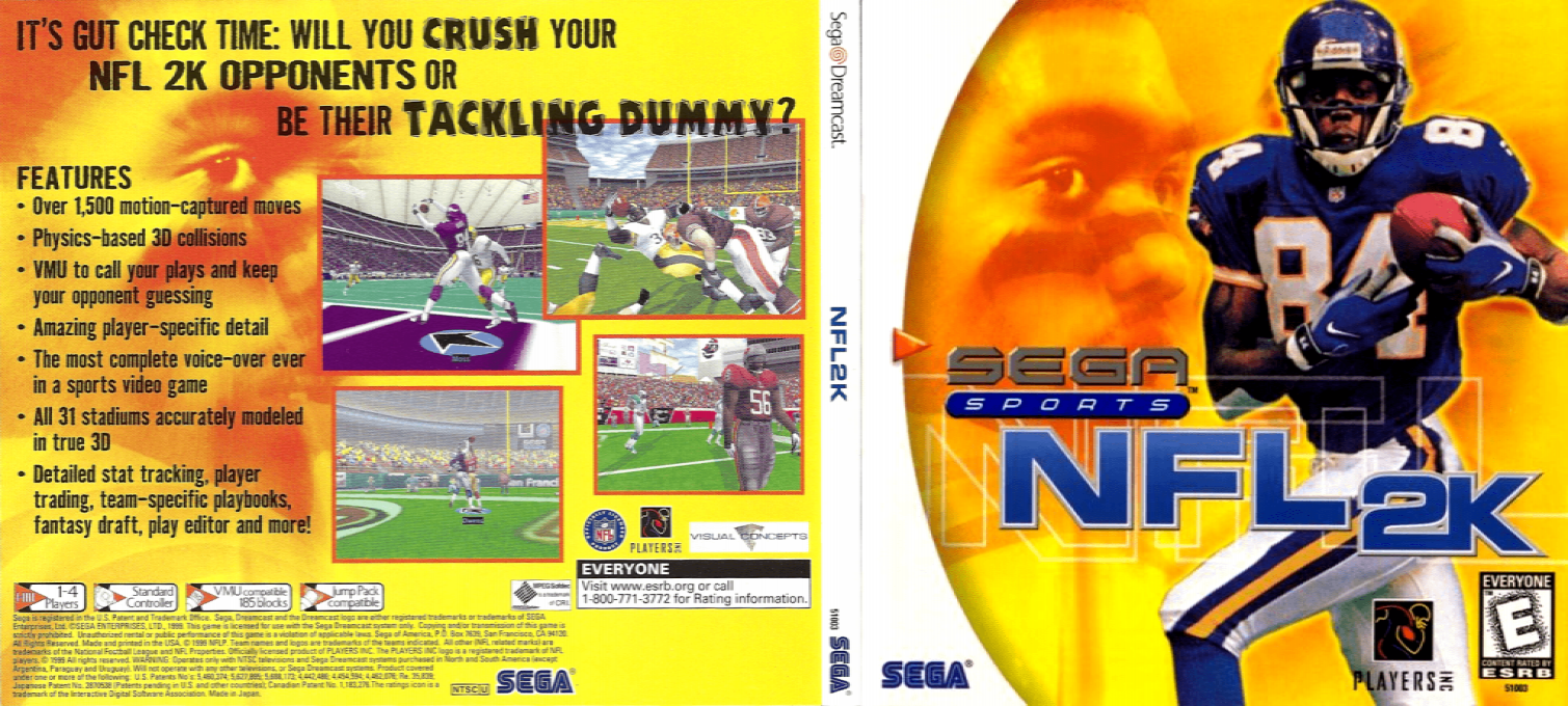 NFL 2K — box-texture (US)