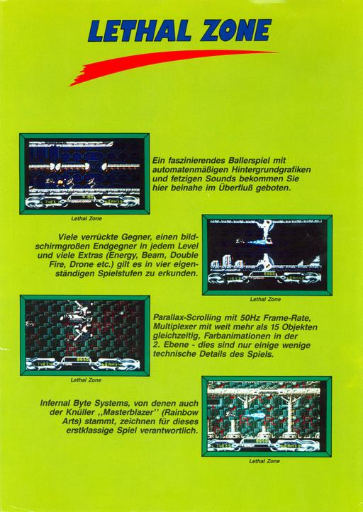 Lethal Zone — box-2D-back (WOR)