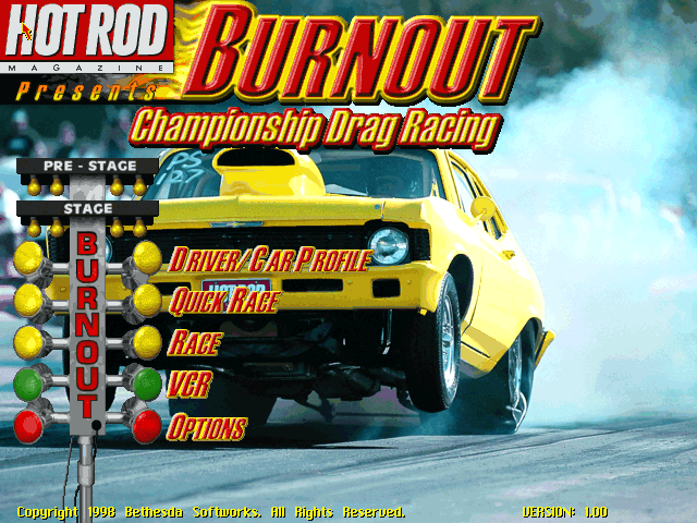 Burnout - Championship Drag Racing — sstitle (US)