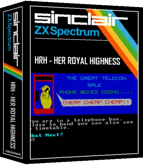 HRH - Her Royal Highness — box-3D (SS)
