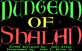 Dungeon of Shalan box art