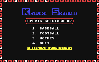 Sports Spectacular — sstitle (WOR)