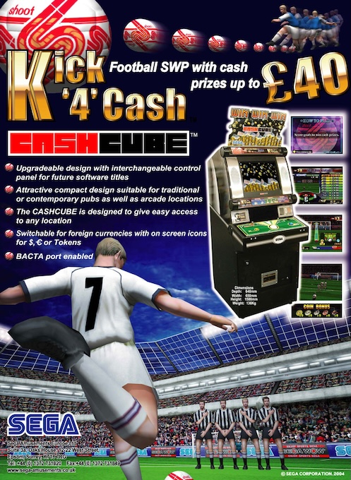 Kick '4' Cash box art