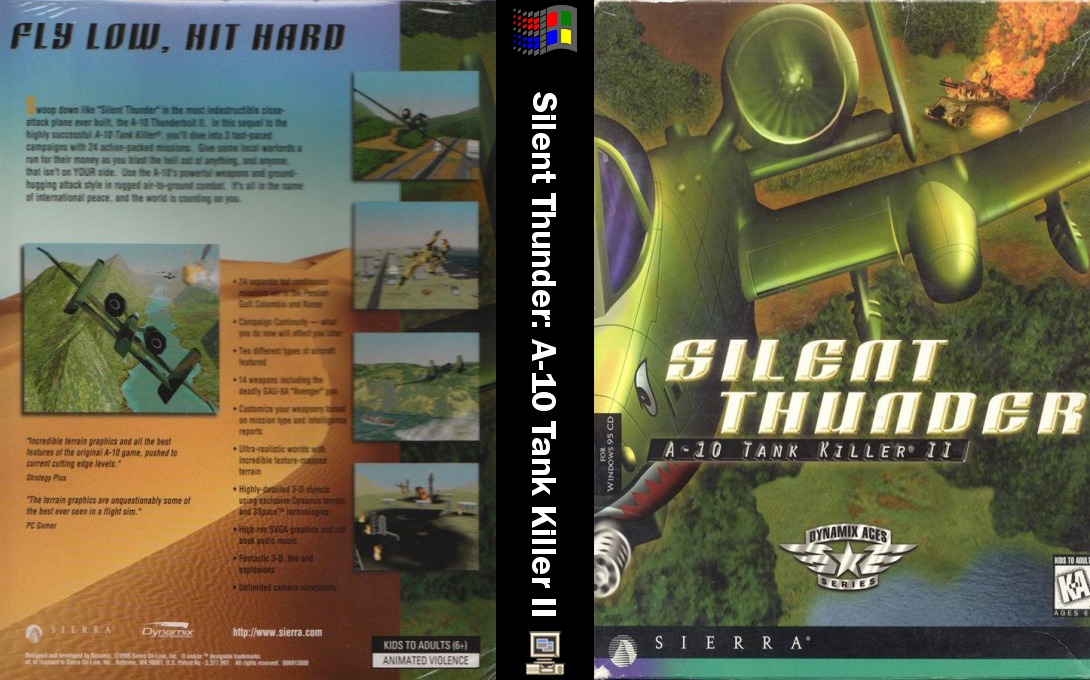 Silent Thunder: A-10 Tank Killer II — box-texture (WOR)