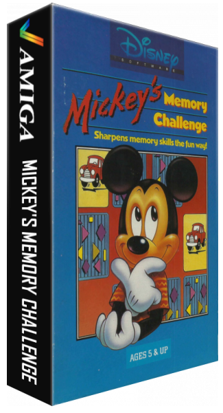 Mickey Jeu de Memoire — box-3D (US)