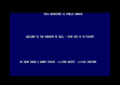Dungeon Of Hell, The — sstitle (EU)