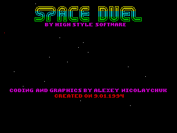 Space Duel — sstitle (WOR)