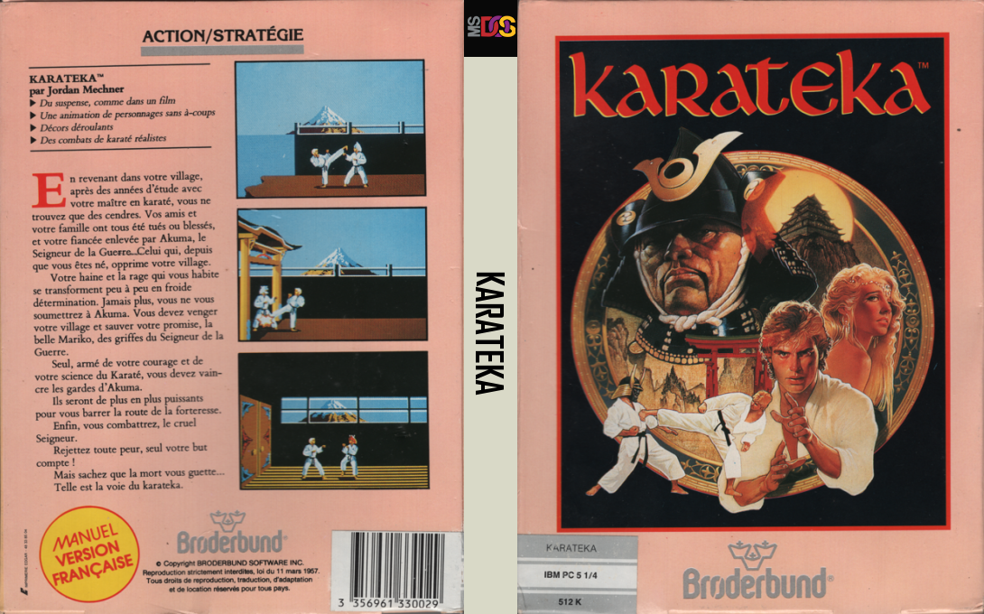 Karateka — box-texture (FR)