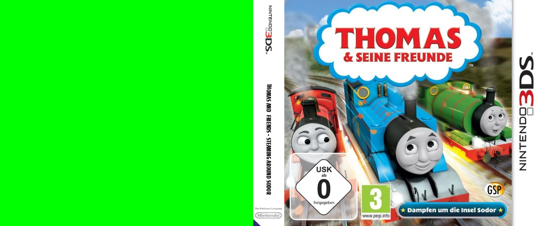 Thomas And Friends - Steaming Around Sodor — box-texture (DE)