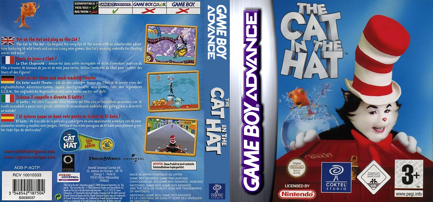 Dr. Seuss' The Cat in the Hat — box-texture (EU)