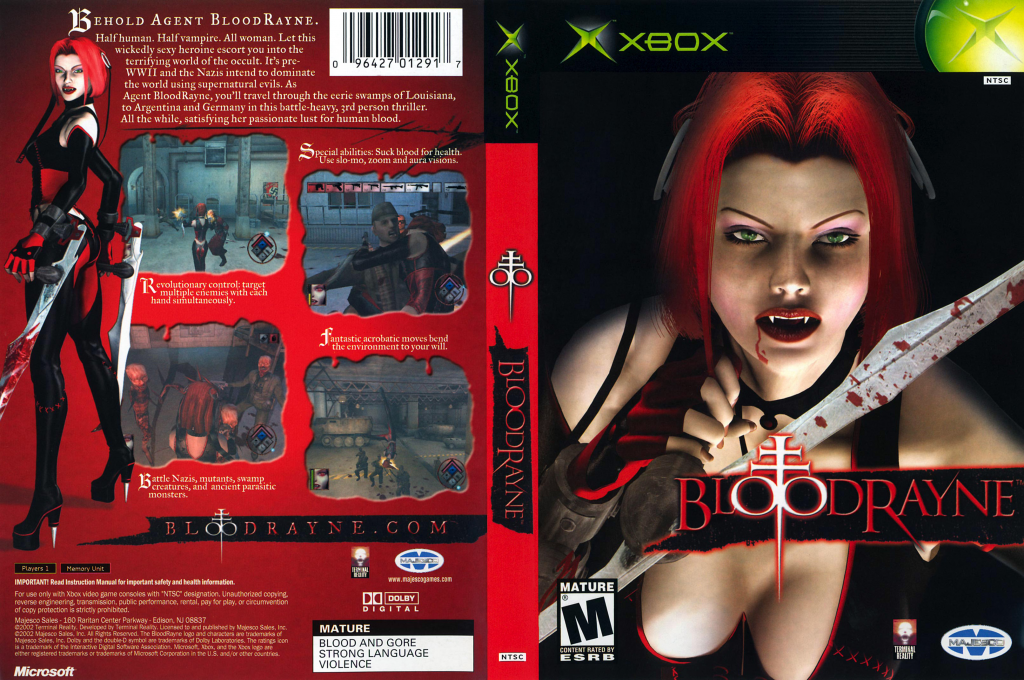 BloodRayne — box-texture (US)