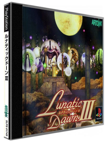 Lunatic Dawn III — box-3D (JP)