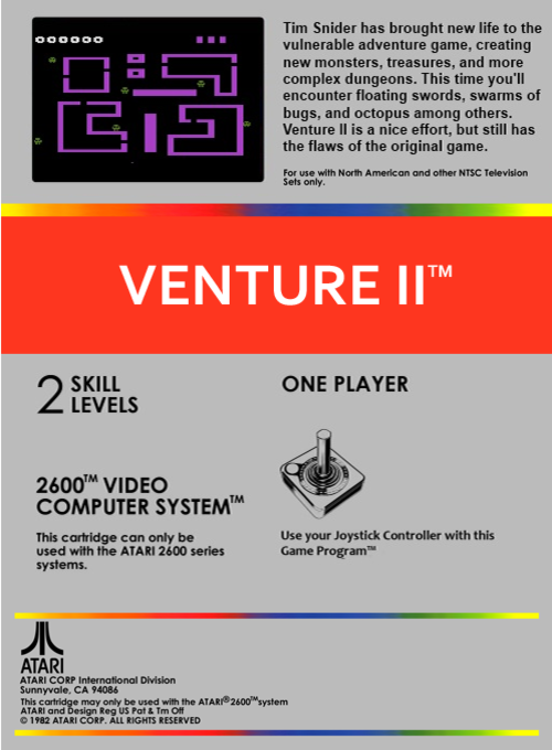 Venture 2 - The Abysmal Abyss — box-2D-back (US)