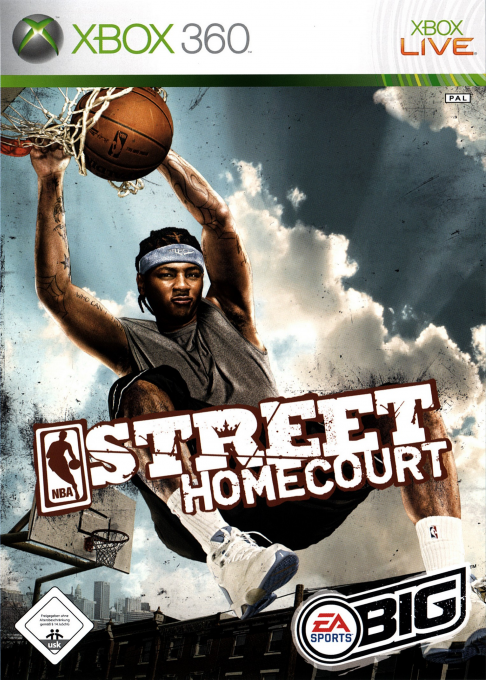 NBA Street Homecourt — box-2D (DE)